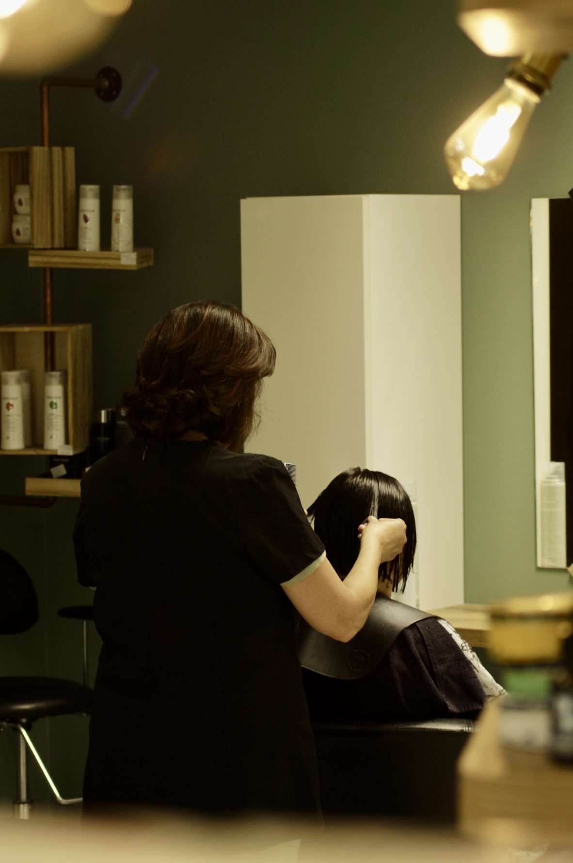 Produits et gammes professionnelles utilisés au salon Pause Coiffure